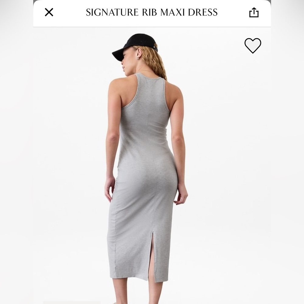 Athleta Ribbed Maxi Dress - Picture 2 of 4